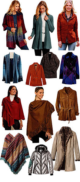 Ponchos, Statement jackets, Ruched sleeve Blazers all contribute to a polished look for Fall-Winter 2022